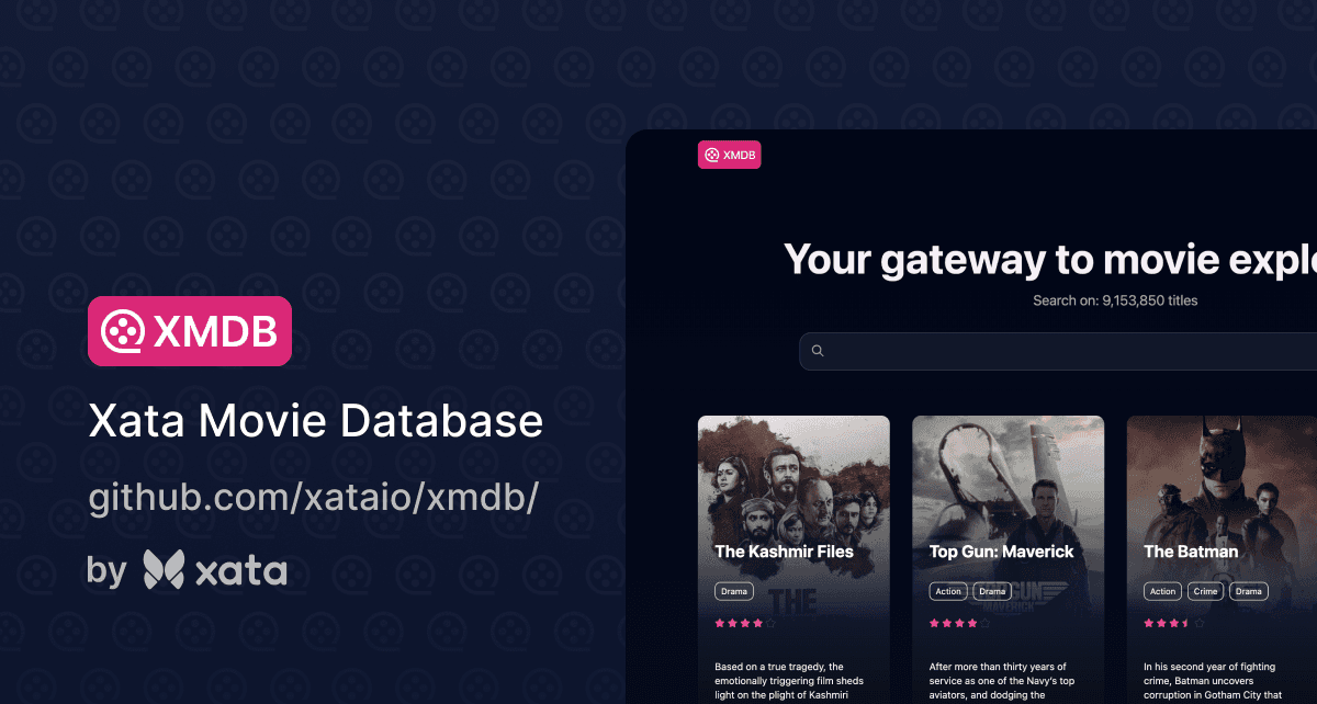 Xata Movie Database