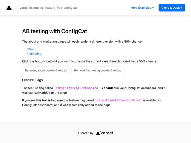 A/B Testing with ConfigCat