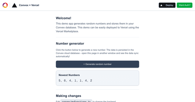 Next.js Convex Template