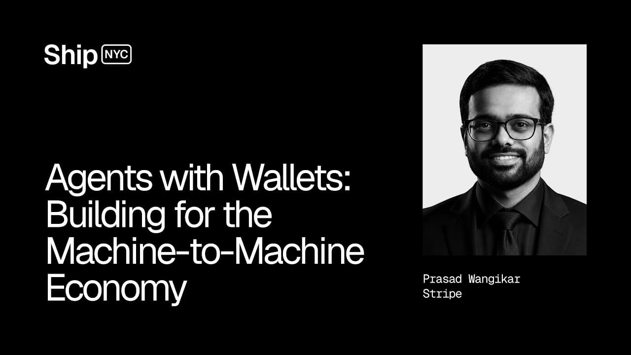 Agents with Wallets: Building for the Machine-to-Machine Economy