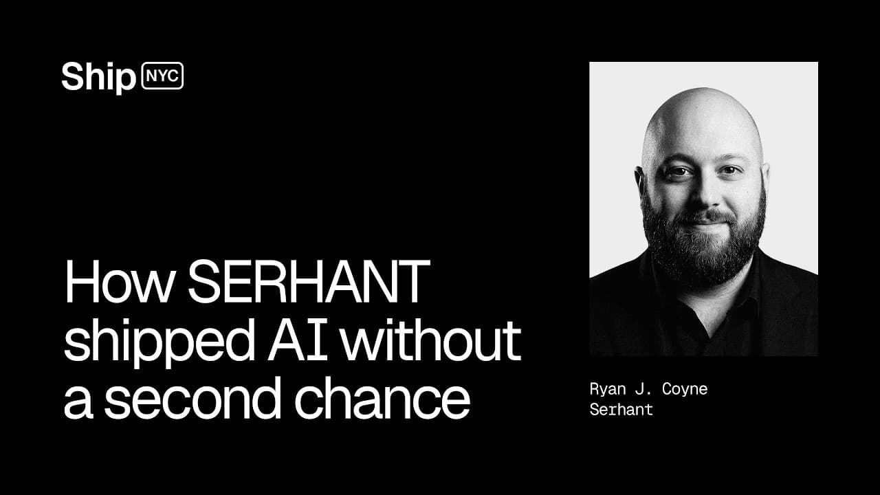 How SERHANT shipped AI without a second chance