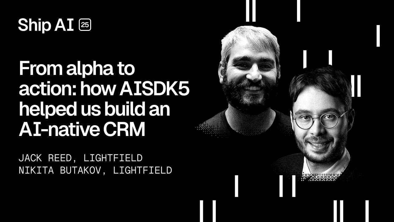 From Alpha to Action: How AISDK5 Helped Us Build an AI-Native CRM