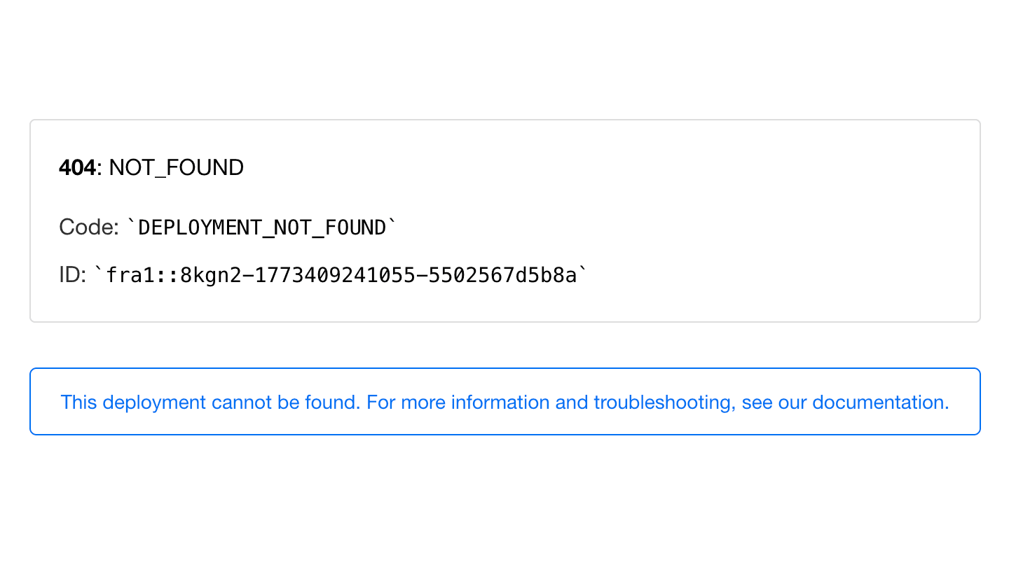 404 not found message