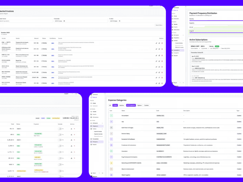 Mygom: AI Invoice Automation Platform