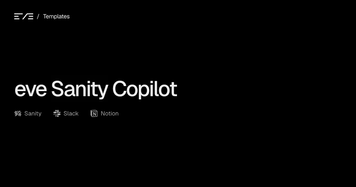 eve Sanity Copilot thumbnail