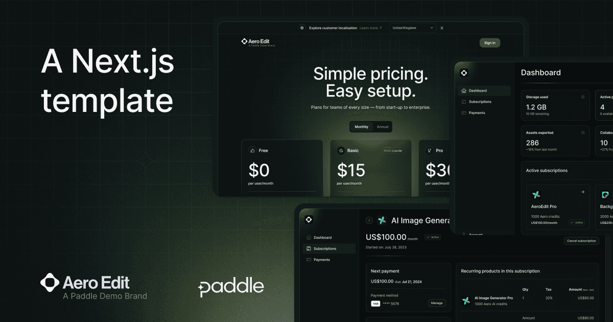 Paddle Billing Subscription Starter thumbnail
